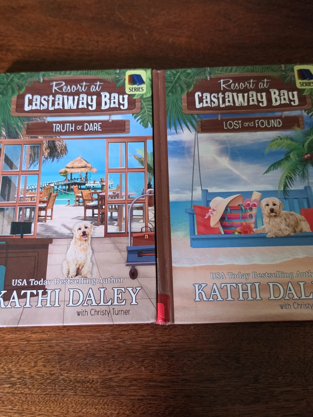 Resort at Castaway Bay Books 1 and 2 By Kathi Daley Hardcover Books